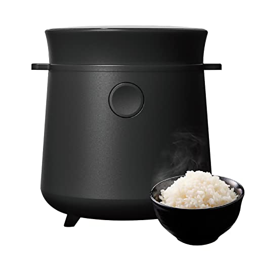 炊飯器 3合 マイコン式 rice cooker 糖質抑制 一人暮らし向き 多機能 煮込み/ケーキ調理 新生活 ブラック