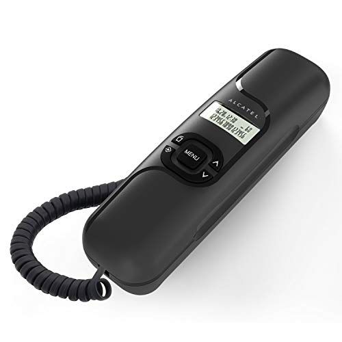 ALCATEL (アルカテル) T16 電話機 ナンバーディスプレイ おしゃれ シンプル 固定電話機 シンプルフォン..