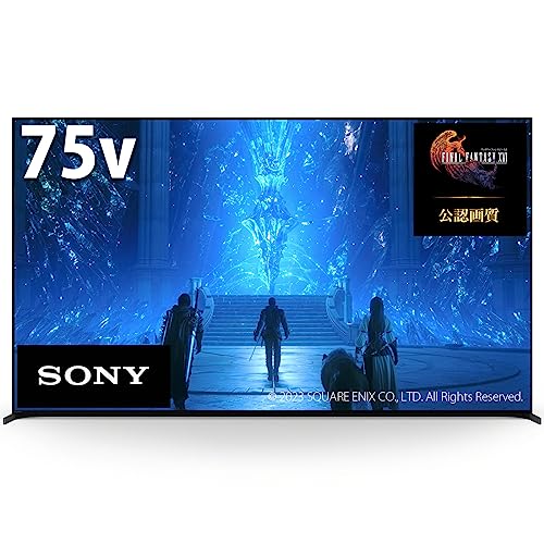 ˡ75V 4K վ Mini LED ƥ ֥ӥ XRJ-75X95L BRAVIA XR ® Google TV ˡԥ㡼αǲ2ǯָդ 4K/120fpsб10ʾ侩 2023ǯǥ