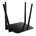 WAVLINK AC1200 wifiルーター 無線lanルーター1200Mbps 5GHz 2.4GHz デュアルバンド WiFi 5 ルーター 4x5dBiアンテナ 10/100Mbps WAN/LAN ルーター/AP/リピーターモー