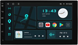 androidカーナビ 7インチ オーディオカーナビ android 搭載Android10 大画面 2DIN静電式一体型車載PC WIFI ブルートゥース Bluetooth5.0 Bluetooth アンドロイド Androidスマホ