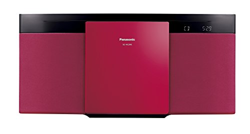 パナソニック ミニコンポ Bluetooth対応 レッド SC-HC295-R