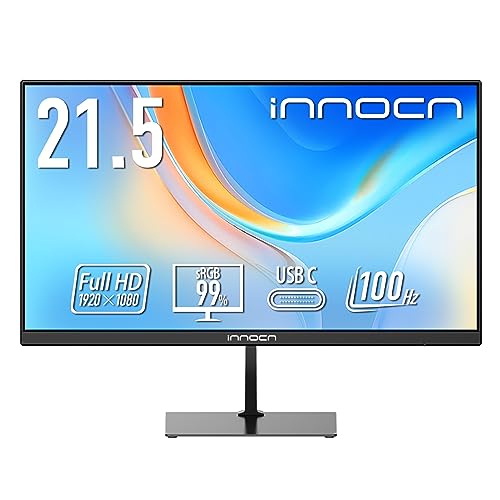 innocn ˥21.45 եHD 100Hz VAѥͥ ᡼ ֥롼饤㸺 HDMI1.4 DisplayPort1.2 Type-C15w sRGB99% audio out 22D1F