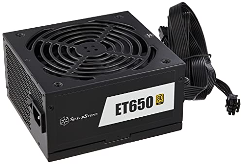 Silverstone(シルバーストーン) Essentialシリーズ セミモジュール式 80Plus ゴールド認証 ATX電源 650W SST-ET650-HG-Rev