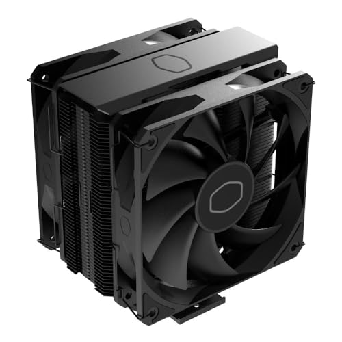 Cooler Master Hyper 212 Black X Duo LGA1700・AM4・AM5ソケット対応 シングルタワー・2ファン 空冷CPUクーラー RR-S4KK-25DN-R1 FN2039