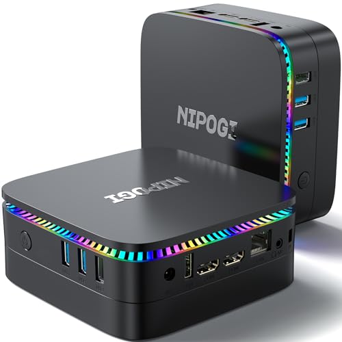 ミニpc n100 mini pc2023新版 カクカク感しない最大3.4GHz 16gb 512gb M.2 NVME SSDミニパソコン2TB拡大可能4C 4T小型pc 4K 静音 高速熱放散 高速WiFi Bluetooth US