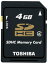 TOSHIBA SDHCメモリカード Class4 4GB SD-E004G4