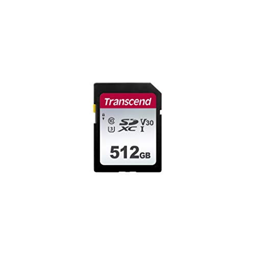 Transcend SD 512GB UHS-I U3 V30 б Class10 (ž®95MB/s) TS512GSDC300S