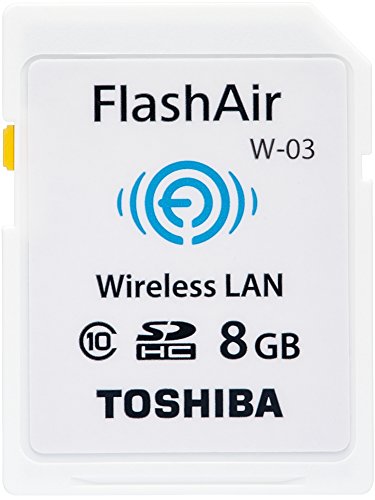 TOSHIBA 無線LAN搭載 FlashAir SDHCカード 8GB Class10 日本製 国内正規品 SD-WE008G