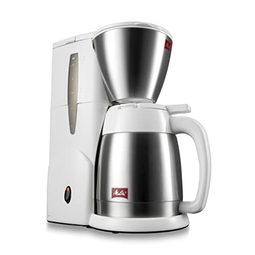 メリタ(Melitta) フィルターペーパー式 コーヒーメーカー メリタ ノアプラス ホワイト 5杯用 SKT55-3W