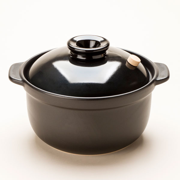 マスタークック 深鍋 ブラック 3合　1.8L