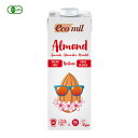EcoMil（エコミル）有機アーモンドミルク ストレート（無糖）1000ml