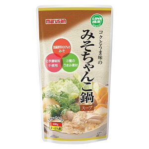 マルサン コクとうま味のみそちゃんこ鍋スープ 600g