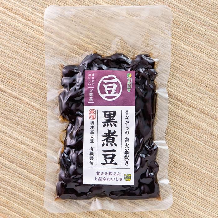 マルシマ 黒煮豆 120g