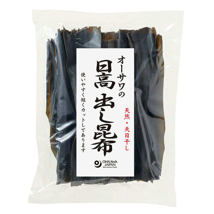 オーサワの日高出し昆布 80g