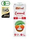 EcoMil（エコミル） 有機ココナッツミルク ストレート（無糖） 1000ml×1本