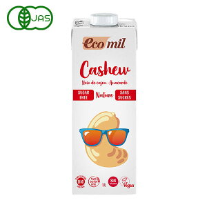 EcoMil（エコミル） 有機 カシューナッツミルク（無糖） 1000ml