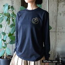 プレマルシェ・ボディバランス・オーガニックコットン・ロングスリーブTシャツ スミクロ／Sサイズ