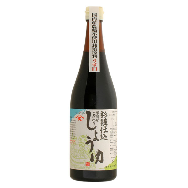 ヤマヒサ 頑固・淡口醤油 720ml 1