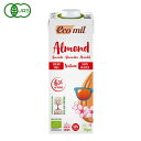 EcoMil（エコミル）有機アーモンドミルク ストレート（無糖）1000ml