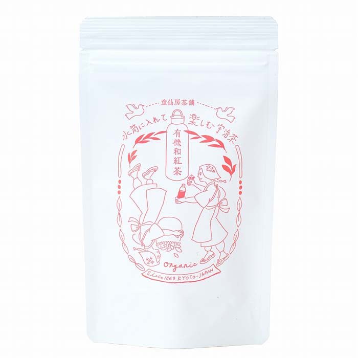 童仙房茶舗 水筒で楽しむ 有機和紅茶 3g×6