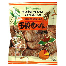 五穀せんべいしょうゆ味 90g