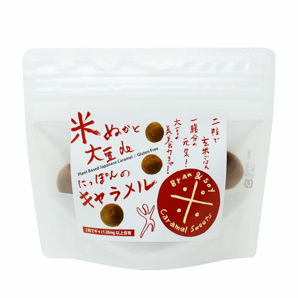 キャラメル プレマラボ 米ぬかと大豆deにっぽんのキャラメル 140g/13粒入