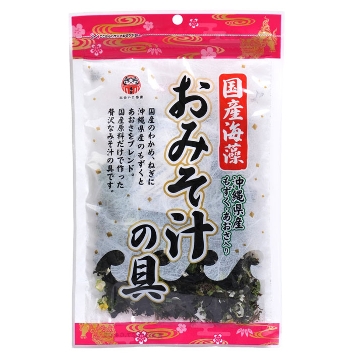 島酒家 国産海藻　おみそ汁の具 20g uzumasa-10058263 京都太秦しぜんむら パッケージ画像