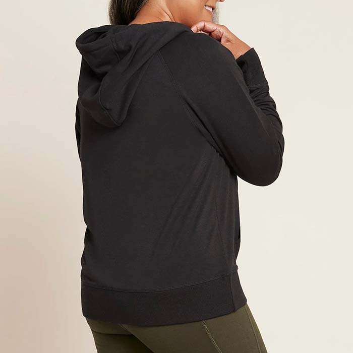 BOODY（ブーディ） ウィークエンドジップアップフーディ レディース　ブラック　XS