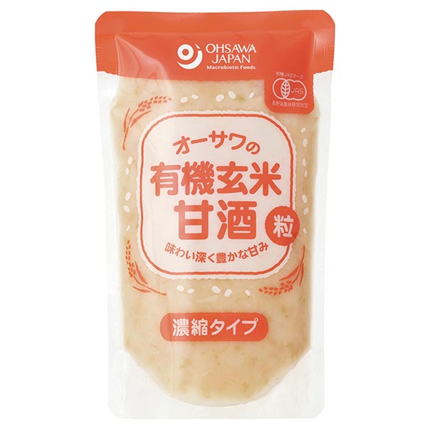 オーサワの有機玄米甘酒 粒 250g