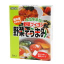 「野菜のおかげ」の姉妹品が登場。食塩・化学調味料・動物性素材不使用、五種類の野菜の旨味で仕上げた顆粒タイプのだしの素です。野菜（玉ねぎ、人参、キャベツ、白菜、セロリ）は全て国産を使用しています。コショウやにんにくも使用していません。優しい風味で和風にも洋風にも幅広くご使用いただける万能タイプの野菜ブイヨンです。食塩無添加ですので、お好みに合わせて塩加減や味を調整してください。 【F】 原材料： でん粉分解物、酵母エキス、粉末野菜（玉ねぎ、人参、キャベツ、白菜、セロリ）、甜菜糖、馬鈴しょでん粉 開封前賞味期限： 1年 （開封後：お早めにご利用ください。） 商品タグ：だし &gt;&gt;ムソーの加工調味料の商品一覧オーガニックとマクロビオティックをもっと食卓へ。ムソー約1,000アイテム ムソーの自然食品につきましては、出来るだけ新鮮なものをお届けするために、ご注文後に取り寄せを致します。そのため「速攻発送サービスの枠外」とさせていただきますこと、ご了承くださいませ。