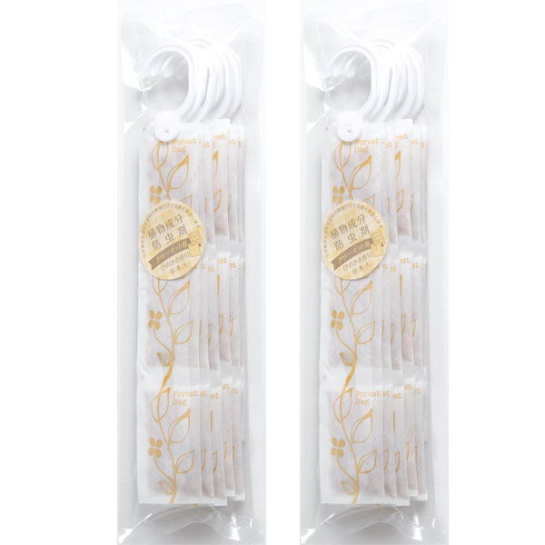 植物成分防虫剤クローゼット用　 ひのきの香り　12本入　（9g×12本）