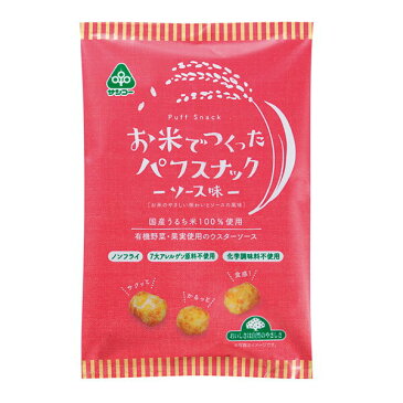 サンコー お米でつくったパフスナック・ソース味 55g