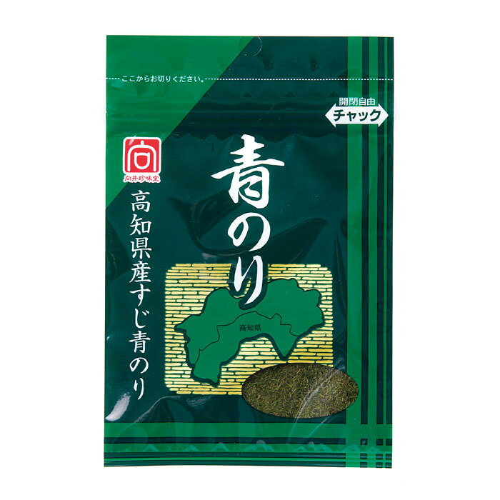 高知産スジアオノリ100％。磯の香りが料理の味を引き立てます。■鮮やかな色合い、やわらかな口どけ ■焼きそば、お好み焼き、とろろ、天ぷらの衣などに 原材料：青のり(高知県) 製造日からの開封前賞味期間：1年 【栄養成分表示】 1袋(2.3g)当たり／エネルギー 4kcal／たんぱく質 0.7g／脂質 0.1g／炭水化物 0.9g／食塩相当量 0.2g 商品タグ：オーサワ オーサワジャパン オオサワジャパン >>オーサワジャパンの海産物の商品一覧1945年の創業以来、マクロビオティックに地道に取り組んできたオーサワジャパン約1400アイテム オーサワジャパンの自然食品は出来るだけ新鮮なものをお届けするために、ご注文後に取り寄せを致します。そのため「速攻発送サービスの枠外」とさせていただきますこと、ご了承くださいませ。