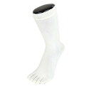 杉山ニット工業 EM5本指ソックス雅/クルー EM Five-toed Socks Crew オフホワイト/23-25cm