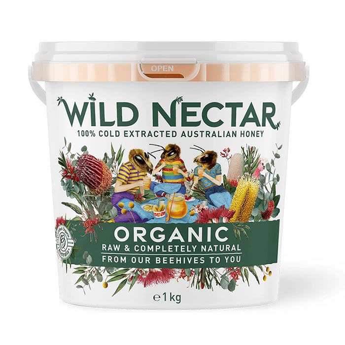 Rain Forest Honey ワイルドネクターオーガニックハニー 業務用/1Kg