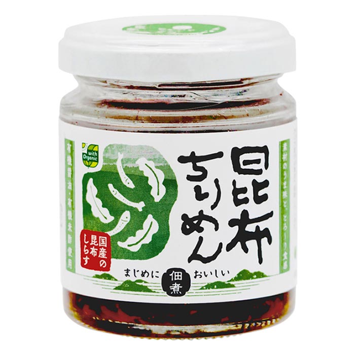 マルシマ 昆布ちりめん 95g uzumasa-10057859 京都太秦しぜんむら パッケージ画像