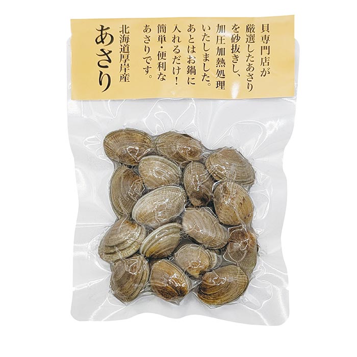 富山水産 あさり　北海道厚岸産　レトルト 150g