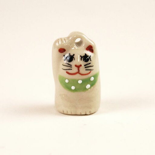 アポロシン招き猫 ミニ 緑 高さ約30×横17×奥行15(mm) アポロシン招き猫 ミニ 緑 高さ約30×横17×奥行15(mm)