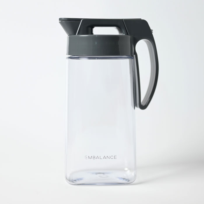 EMBALANCE PITCHER（旧エンバランス　パッキン一体型タテヨコピッチャー） フタ色:Gray（S／1.6L）