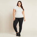 BOODY(ブーディ) クルーネックTシャツ レディース ライトグレー XS