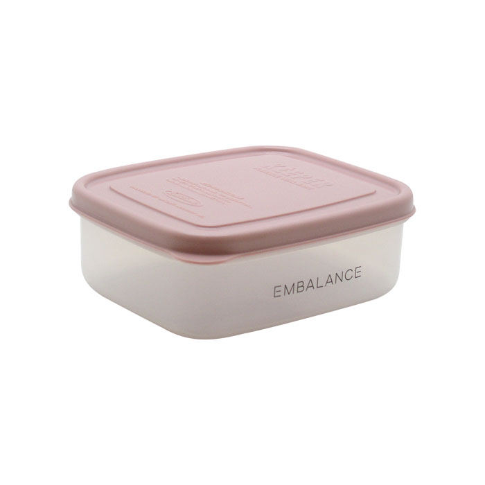 EMBALANCE（エンバランス） RECTANGLE CONTAINER（レクタングルコンテナ） XS（370ml）／Pink（ピンク）