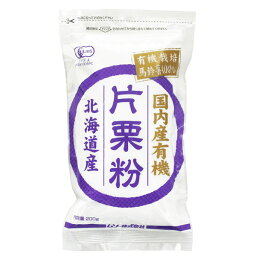 ムソー 国内産有機片栗粉 200g