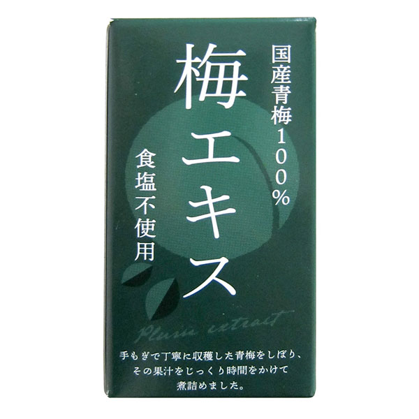 奈良・和歌山・三重産特別栽培青梅100％果汁をじっくり煮詰め濃縮 ■青梅を圧搾した果汁を8〜10時間かけて炊き込んだ ■1kgの青梅から3〜4％しか取れない貴重品 ■料理の隠し味に 原材料／ 青梅（奈良・和歌山・三重産） 製造日からの開封前賞味期間／ 常温で1年 &gt;&gt;オーサワジャパンの梅干・梅加工品の商品一覧1945年の創業以来、マクロビオティックに地道に取り組んできたオーサワジャパン約1400アイテム オーサワジャパンの自然食品は出来るだけ新鮮なものをお届けするために、ご注文後に取り寄せを致します。そのため「速攻発送サービスの枠外」とさせていただきますこと、ご了承くださいませ。