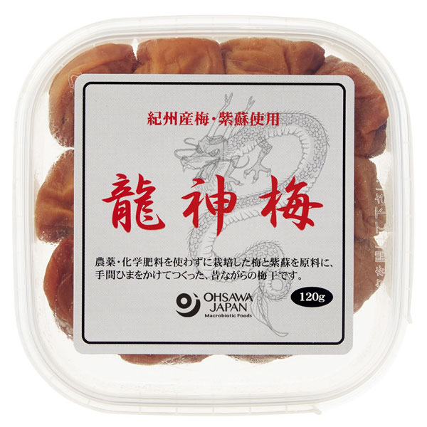 オーサワジャパン 龍神梅 120g（カップ）のサムネイル