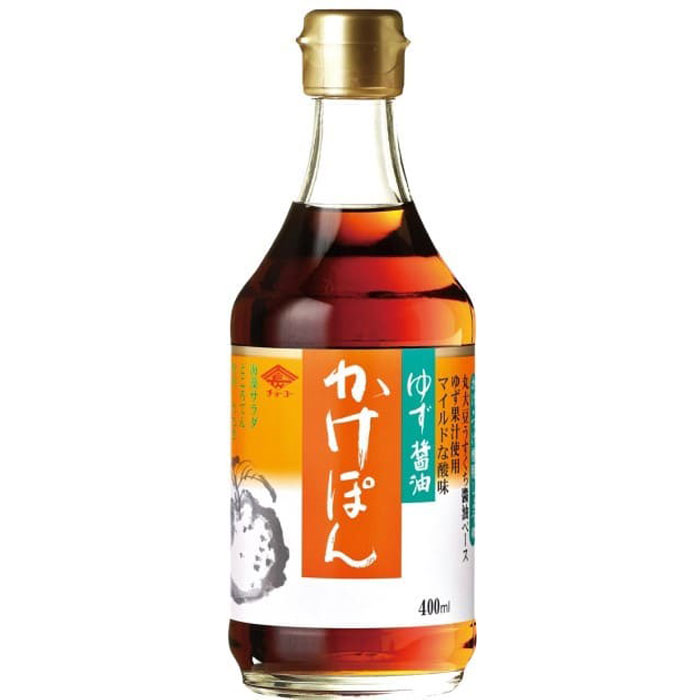 チョーコー ゆず醤油かけぽん 400ml 【2026年サマーセール】 uzumasa-10058461 京都太秦しぜんむら パッケージ画像