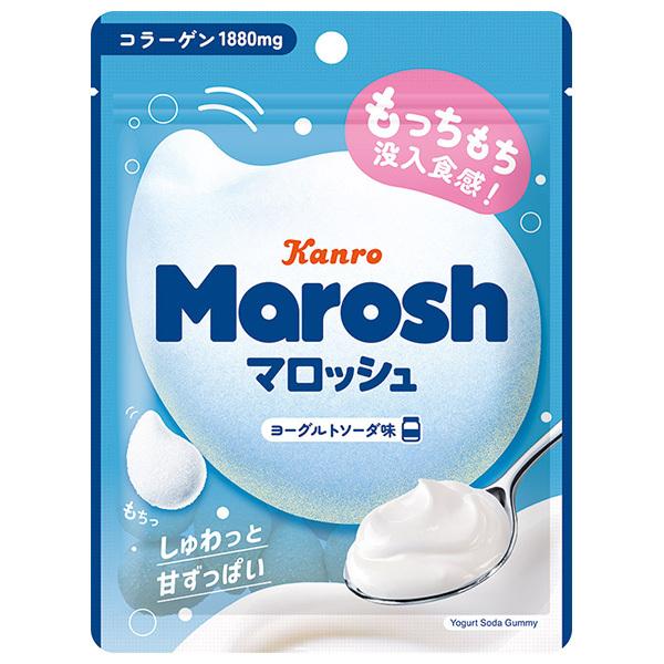 カンロ マロッシュ ヨーグルトソーダ味 50g×6個セット［お菓子　グミ］のサムネイル
