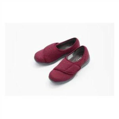 徳武産業　かるっふわっウォーク（ラメ）　M　WN　ワイン[スリッパ　履物］