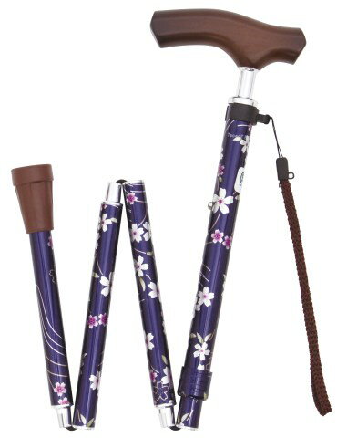 幸和製作所 テイコブ折畳式伸縮ステッキ（首細） EON12‐SN(折りたたみ)[杖]