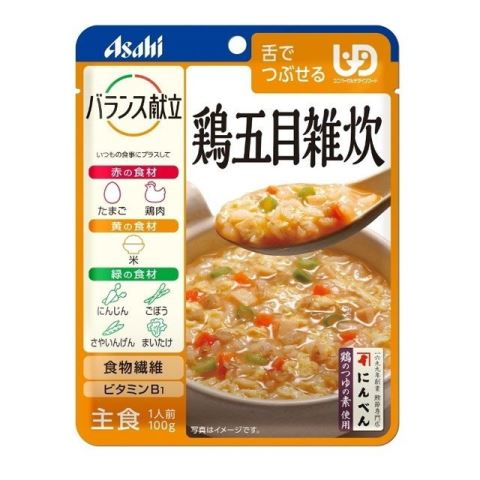 バランス献立 鶏五目雑炊 100g［バランス献立 介護食］